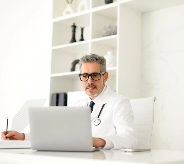 фото врача терапевта на онлайн приеме